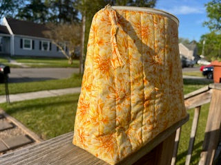 Hand Quilted Large Toiletry Bag